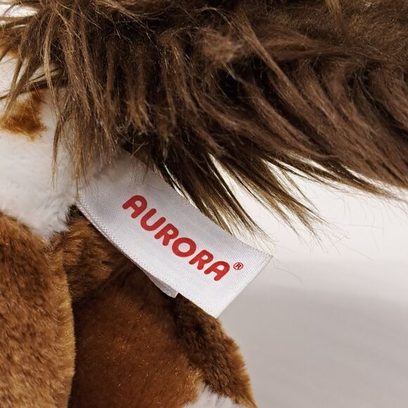 Aurora Brown White 10" Appaloosa Horse Plush Stuffed Animal Pony Spotted - Picture 7 of 7